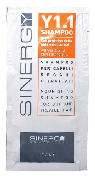 Sinergy Y1.1 Nourishing Shampoo Шампунь для сухого і пошкодженого волосся, 15 мл