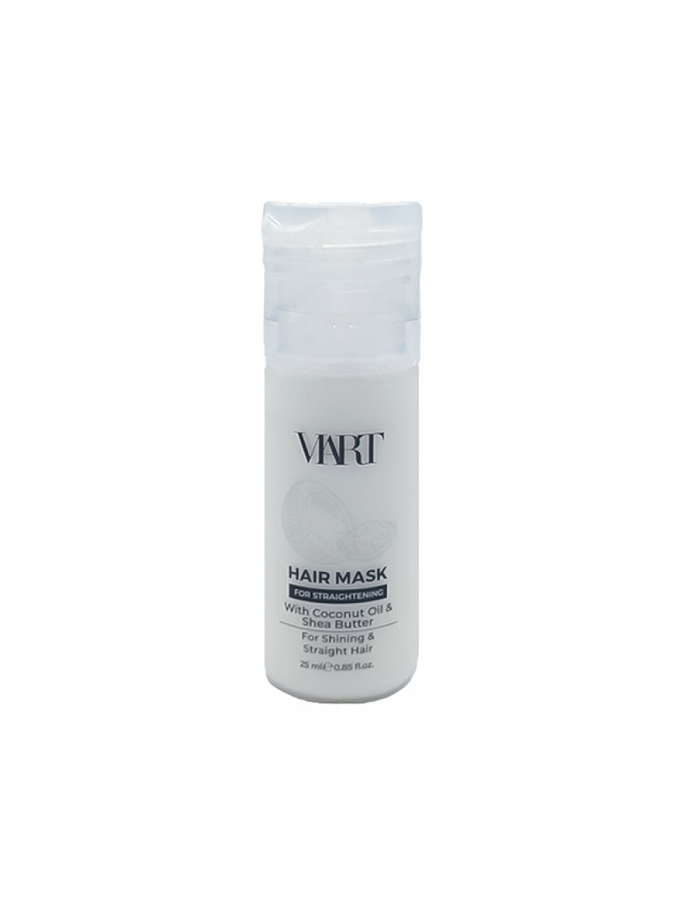 Маска для волосся Viart "Mask with COCONUT OIL and SHEA BUTTER for Straightening" 25 ml