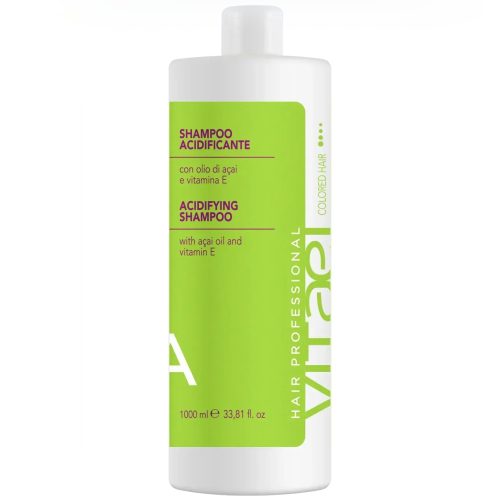 VITAEL COLORED HAIR ACIDIFYING SHAMPOO Шампунь для фарбованого волосся 1000 мл